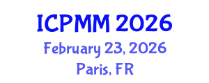 International Conference on Pain Medicine and Management (ICPMM) February 23, 2026 - Paris, France