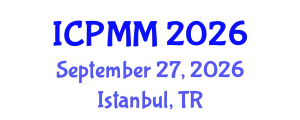 International Conference on Pain Medicine and Management (ICPMM) September 27, 2026 - Istanbul, Turkey