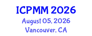 International Conference on Pain Medicine and Management (ICPMM) August 05, 2026 - Vancouver, Canada