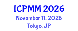 International Conference on Pain Medicine and Management (ICPMM) November 11, 2026 - Tokyo, Japan