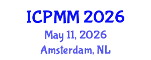 International Conference on Pain Medicine and Management (ICPMM) May 11, 2026 - Amsterdam, Netherlands