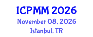 International Conference on Pain Medicine and Management (ICPMM) November 08, 2026 - Istanbul, Turkey