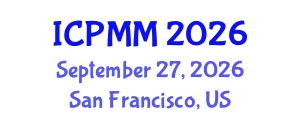 International Conference on Pain Medicine and Management (ICPMM) September 27, 2026 - San Francisco, United States