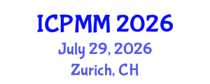 International Conference on Pain Medicine and Management (ICPMM) July 29, 2026 - Zurich, Switzerland
