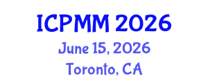 International Conference on Pain Medicine and Management (ICPMM) June 15, 2026 - Toronto, Canada
