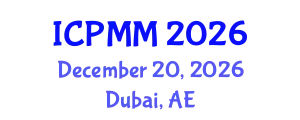 International Conference on Pain Medicine and Management (ICPMM) December 20, 2026 - Dubai, United Arab Emirates