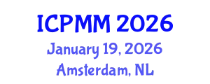 International Conference on Pain Medicine and Management (ICPMM) January 19, 2026 - Amsterdam, Netherlands