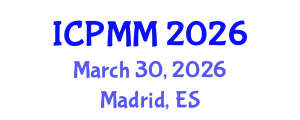 International Conference on Pain Medicine and Management (ICPMM) March 30, 2026 - Madrid, Spain