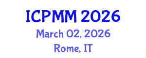 International Conference on Pain Medicine and Management (ICPMM) March 02, 2026 - Rome, Italy
