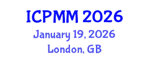 International Conference on Pain Medicine and Management (ICPMM) January 19, 2026 - London, United Kingdom