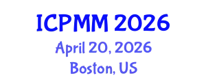 International Conference on Pain Medicine and Management (ICPMM) April 20, 2026 - Boston, United States