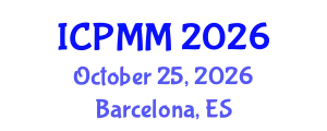 International Conference on Pain Medicine and Management (ICPMM) October 25, 2026 - Barcelona, Spain