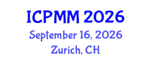 International Conference on Pain Medicine and Management (ICPMM) September 16, 2026 - Zurich, Switzerland