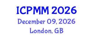 International Conference on Pain Medicine and Management (ICPMM) December 09, 2026 - London, United Kingdom