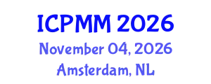 International Conference on Pain Medicine and Management (ICPMM) November 04, 2026 - Amsterdam, Netherlands