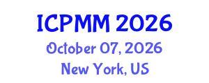 International Conference on Pain Medicine and Management (ICPMM) October 07, 2026 - New York, United States