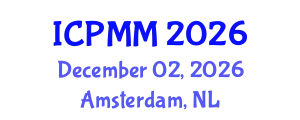 International Conference on Pain Medicine and Management (ICPMM) December 02, 2026 - Amsterdam, Netherlands