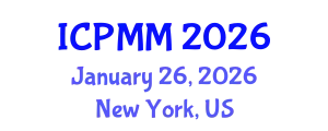 International Conference on Pain Medicine and Management (ICPMM) January 26, 2026 - New York, United States