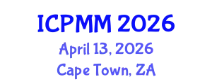 International Conference on Pain Medicine and Management (ICPMM) April 13, 2026 - Cape Town, South Africa