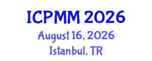 International Conference on Pain Medicine and Management (ICPMM) August 16, 2026 - Istanbul, Turkey