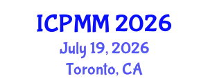 International Conference on Pain Medicine and Management (ICPMM) July 19, 2026 - Toronto, Canada
