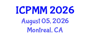 International Conference on Pain Medicine and Management (ICPMM) August 05, 2026 - Montreal, Canada