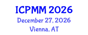 International Conference on Pain Medicine and Management (ICPMM) December 27, 2026 - Vienna, Austria