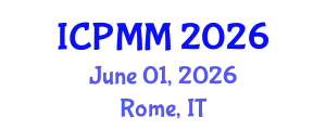 International Conference on Pain Medicine and Management (ICPMM) June 01, 2026 - Rome, Italy
