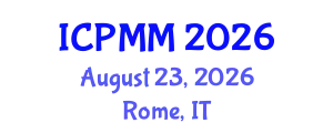 International Conference on Pain Medicine and Management (ICPMM) August 23, 2026 - Rome, Italy