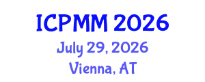 International Conference on Pain Medicine and Management (ICPMM) July 29, 2026 - Vienna, Austria