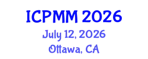 International Conference on Pain Medicine and Management (ICPMM) July 12, 2026 - Ottawa, Canada