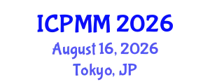 International Conference on Pain Medicine and Management (ICPMM) August 16, 2026 - Tokyo, Japan