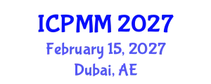 International Conference on Pain Medicine and Management (ICPMM) February 15, 2027 - Dubai, United Arab Emirates