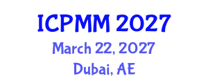 International Conference on Pain Medicine and Management (ICPMM) March 22, 2027 - Dubai, United Arab Emirates