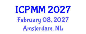 International Conference on Pain Medicine and Management (ICPMM) February 08, 2027 - Amsterdam, Netherlands