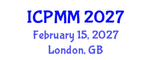 International Conference on Pain Medicine and Management (ICPMM) February 15, 2027 - London, United Kingdom