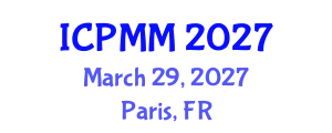 International Conference on Pain Medicine and Management (ICPMM) March 29, 2027 - Paris, France