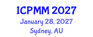 International Conference on Pain Medicine and Management (ICPMM) January 28, 2027 - Sydney, Australia