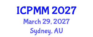 International Conference on Pain Medicine and Management (ICPMM) March 29, 2027 - Sydney, Australia