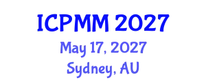 International Conference on Pain Medicine and Management (ICPMM) May 17, 2027 - Sydney, Australia