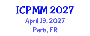 International Conference on Pain Medicine and Management (ICPMM) April 19, 2027 - Paris, France