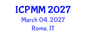 International Conference on Pain Medicine and Management (ICPMM) March 04, 2027 - Rome, Italy