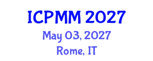 International Conference on Pain Medicine and Management (ICPMM) May 03, 2027 - Rome, Italy