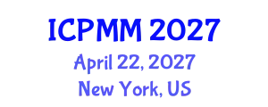 International Conference on Pain Medicine and Management (ICPMM) April 22, 2027 - New York, United States