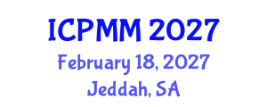 International Conference on Pain Medicine and Management (ICPMM) February 18, 2027 - Jeddah, Saudi Arabia