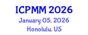 International Conference on Pain Medicine and Management (ICPMM) January 05, 2026 - Honolulu, United States