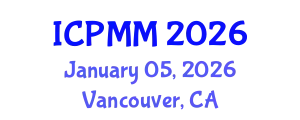 International Conference on Pain Medicine and Management (ICPMM) January 05, 2026 - Vancouver, Canada
