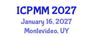 International Conference on Pain Medicine and Management (ICPMM) January 16, 2027 - Montevideo, Uruguay