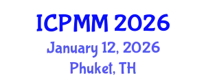 International Conference on Pain Medicine and Management (ICPMM) January 12, 2026 - Phuket, Thailand