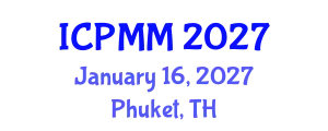 International Conference on Pain Medicine and Management (ICPMM) January 16, 2027 - Phuket, Thailand